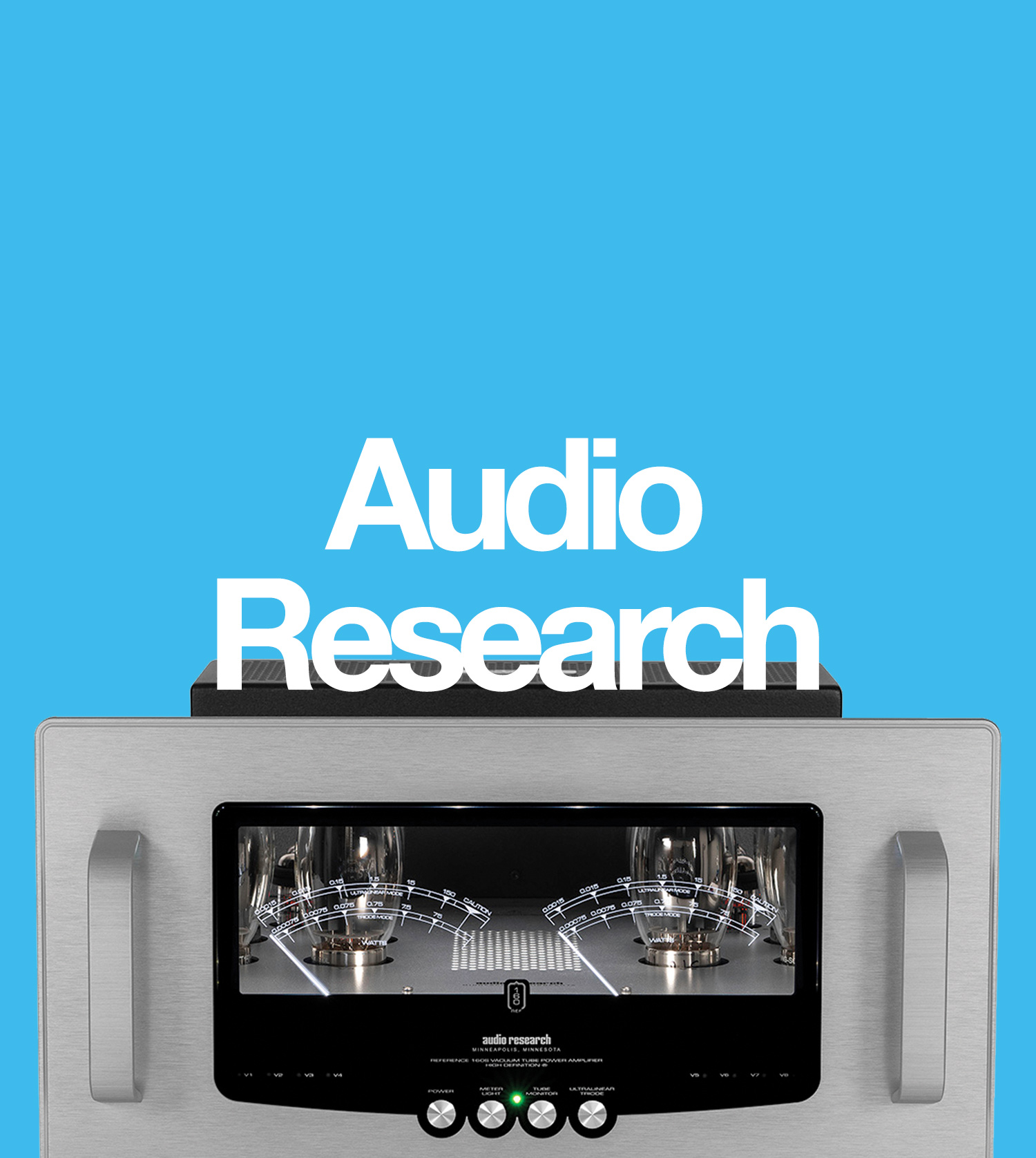 Audio Research Reference vacuum-tube power amplifier