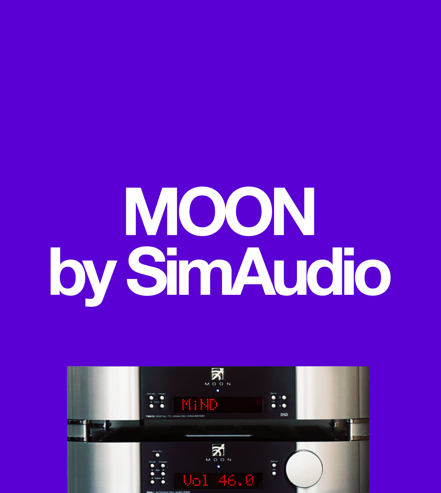 Simaudio MOON digital source components